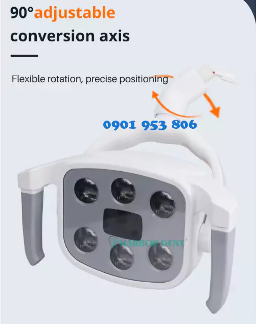 Đèn LED Ghế Nha Khoa 6 bóng 4