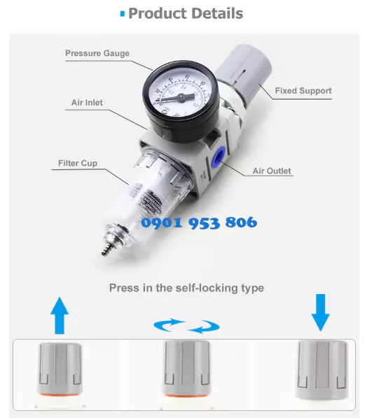 Điều Áp Hơi Ghế Nha Khoa 01
