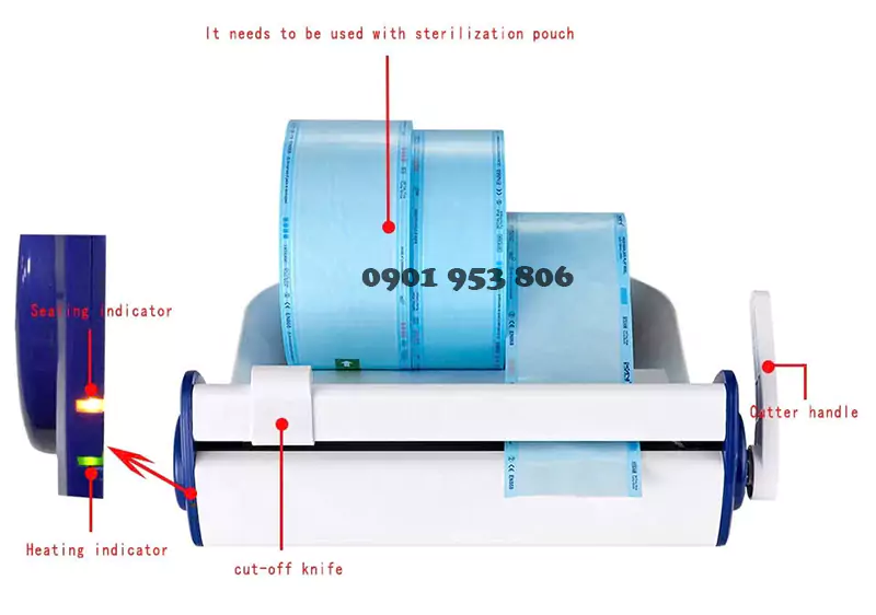 Máy đóng gói dụng cụ y tế seal 01 -3