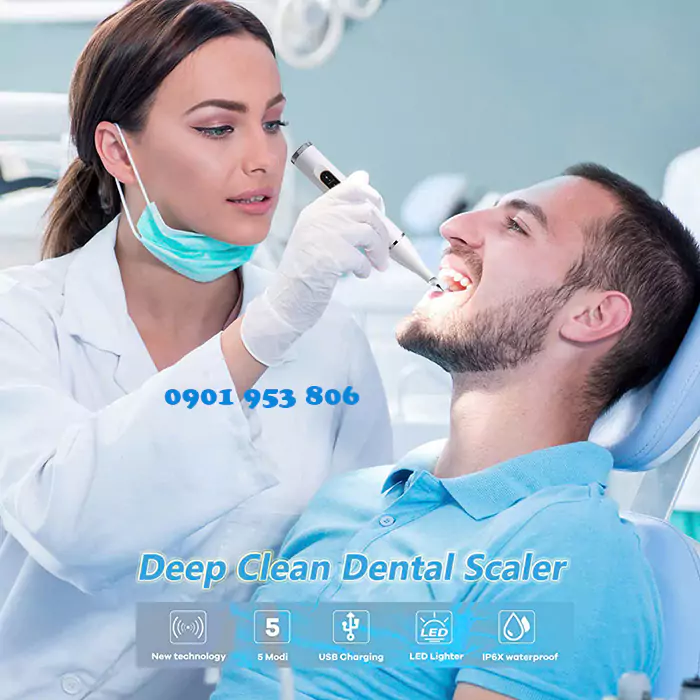 Máy lấy cao răng tại nhà mini 02