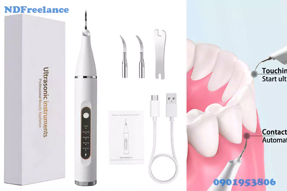 Máy lấy cao răng tại nhà
