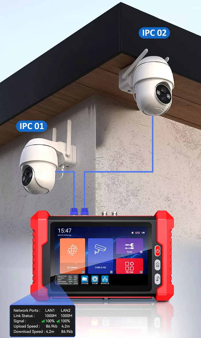 Máy Test Camera CCTV Đa Năng