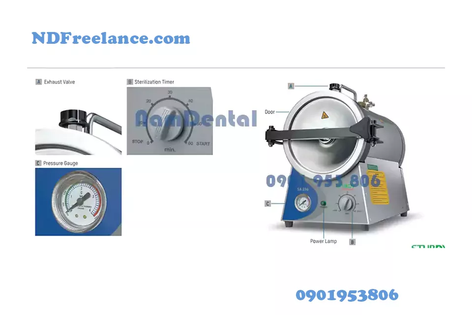 Sửa Nồi Hấp Nha Khoa Av6