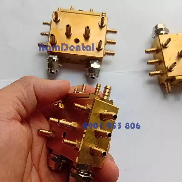 Van chia hơi nước ghế nha khoa