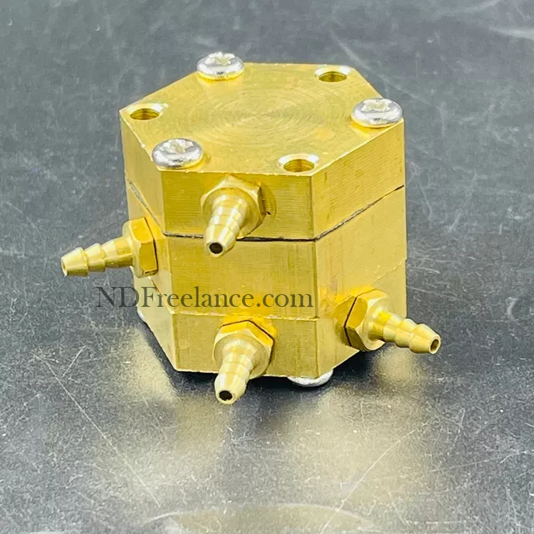 Van lục giác ghế nha khoa
