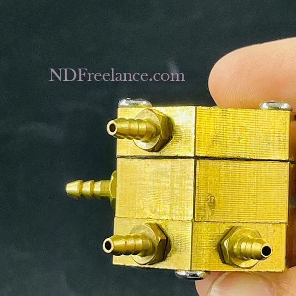 Van lục giác ghế nha khoa